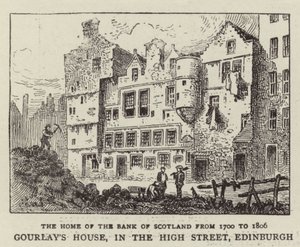 Maison Gourlay, dans la rue principale, Édimbourg